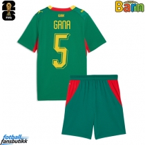 Senegal Idrissa Gueye #5 Bortedraktsett Barn EM 2024 Kortermet (+ Korte bukser)